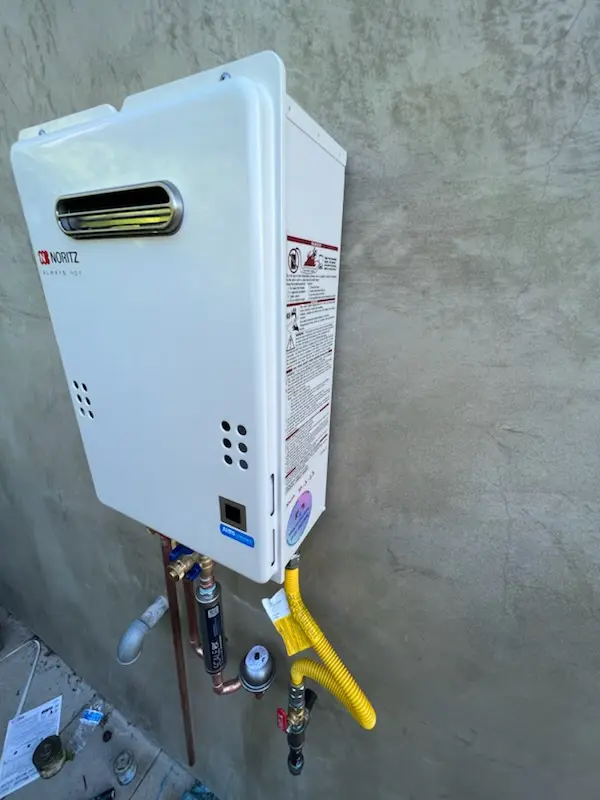 Tankless water heater installation for Middle Paxton homes